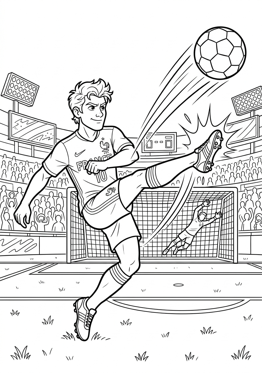 Página 1 do livro França · Detalhado Médio — Copa 2026