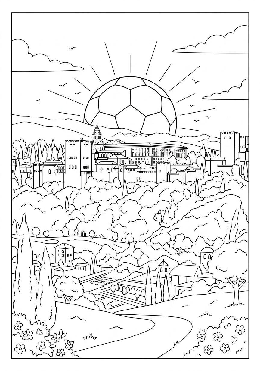 Página 3 do livro Espanha · Detalhado Leve — Copa 2026