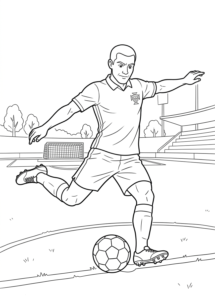Página 1 do livro Portugal · Detalhado Leve — Copa 2026